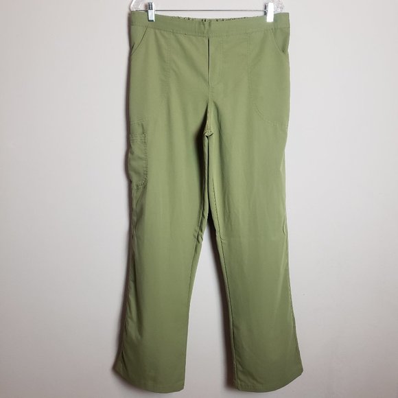 Urbane Ultimate Olive Green Scrub Pant 9300 Medium Tall - Picture 1 of 10